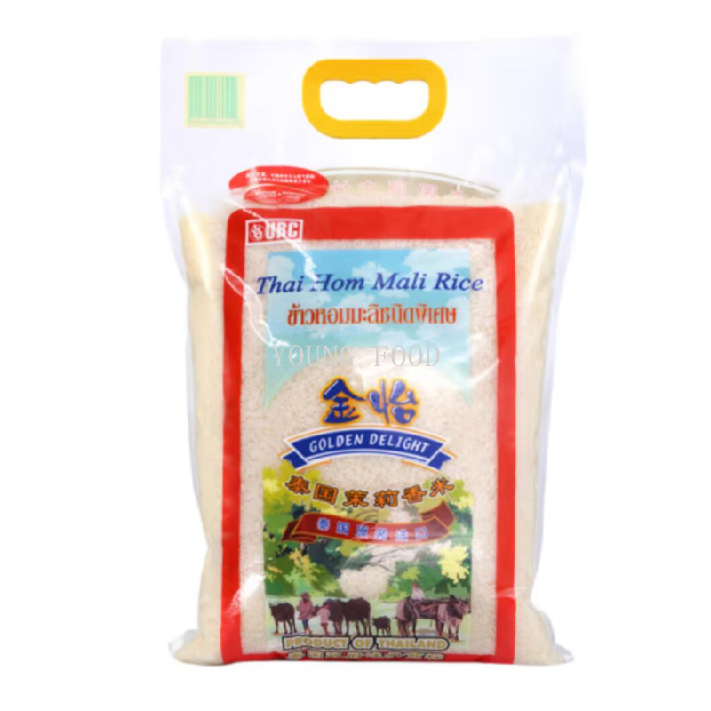 Free shipping for wholesale! Imported grain rice, Thai Jinyi Jasmine Rice/Vacuum + rubber handle 5kg