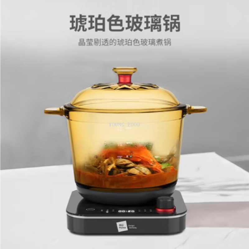 无涂层电锅/电煮锅/美的电锅/北鼎产品图