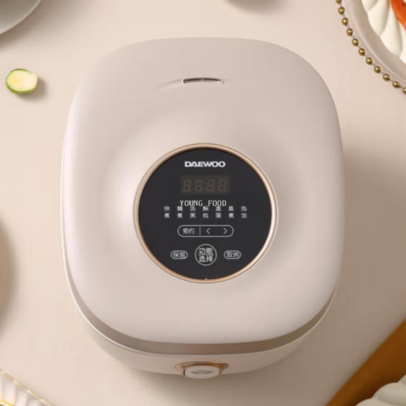 批发包邮！大宇DAEWOO多功能智能预约3L家用汤粥煮饭锅DYFB-E360白底实物图