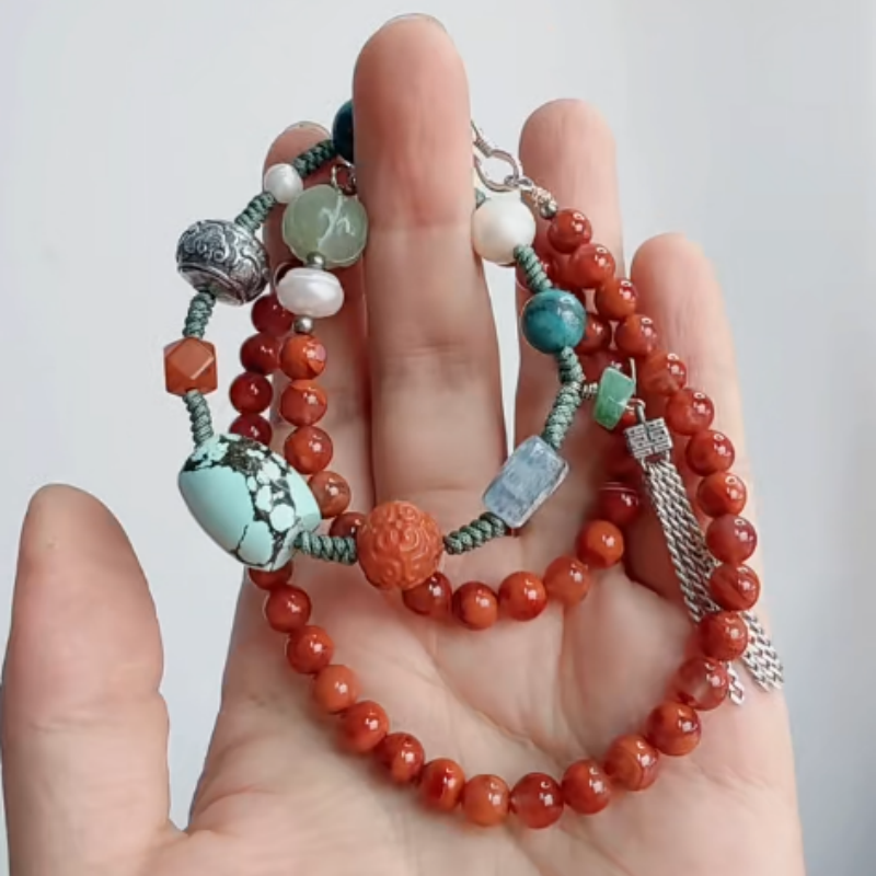 手链/水晶手串/饰品/珍珠手链/手串产品图