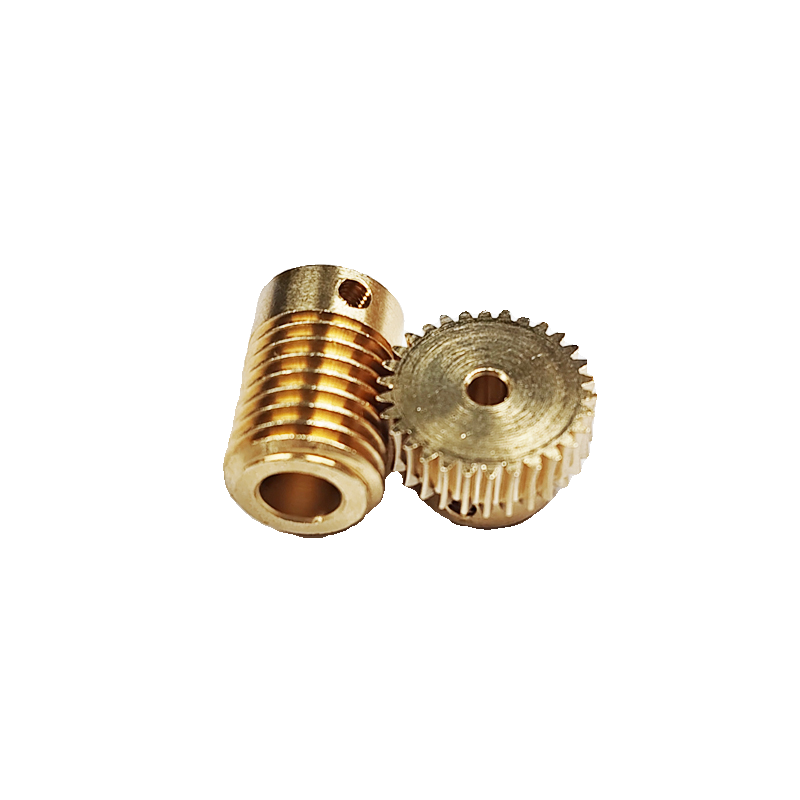 Youdaoplaceholder0 0.5 mode enveloping worm gear and worm 10/15/20/25/30/40/50/60 times reduction ratio transmission machine Item Picture