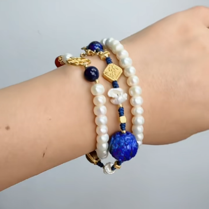 手链/水晶手串/饰品/珍珠手链/手串产品图