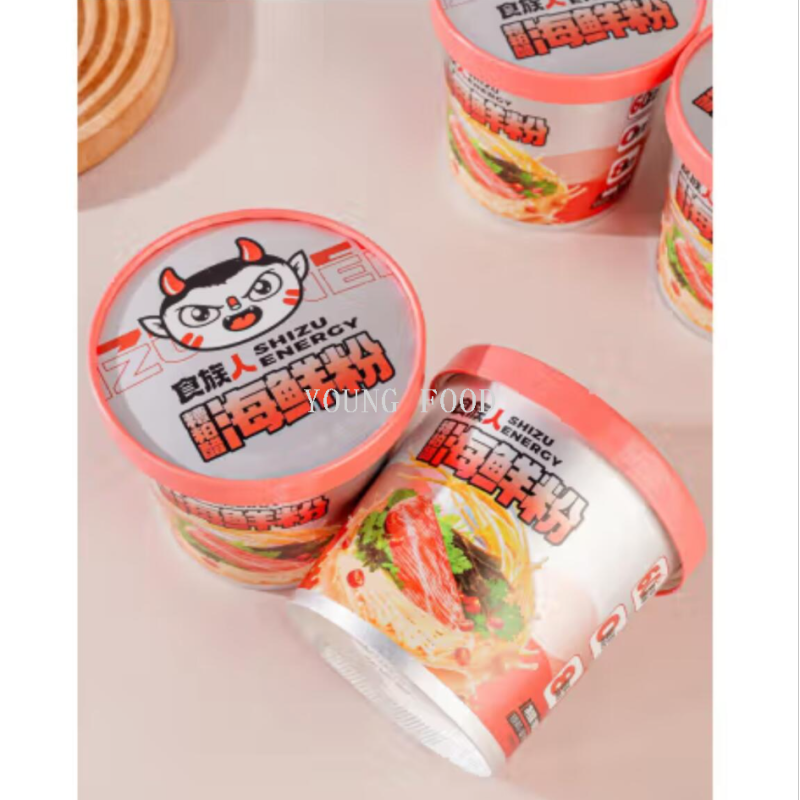 Free shipping for wholesale! Boiling water products, instant noodles, snacks, figurines, Food Tribe, vinegar, seafood powder, 190g details Picture