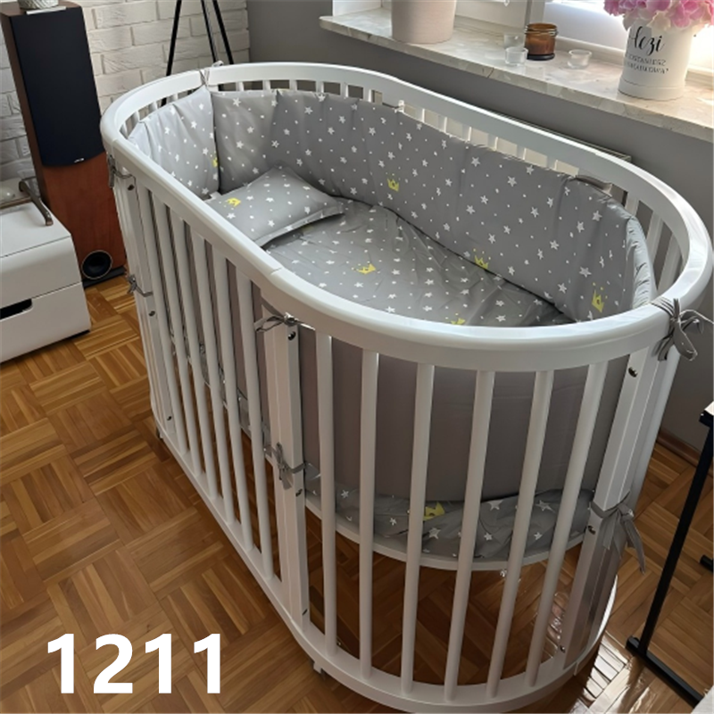 吕字家具-儿童床.木质婴儿床婴儿床新生儿拼接欧式儿童桌子椅子详情34