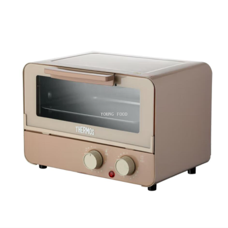 Free shipping for wholesale! THERMOS Thermos Electric Oven Mocha Brown 8L EHA-5117A Smart Small appliance details Picture