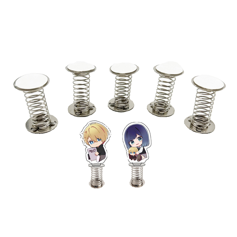 I swing double-sided spring base car ornaments, DIY toy dolls, rocking music accessories, self-adhesive spring matching Application Scenario
