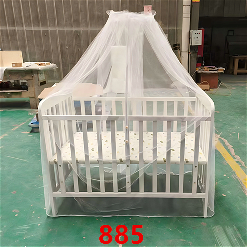 吕字家具-儿童床.木质婴儿床婴儿床新生儿拼接欧式儿童桌子椅子详情29