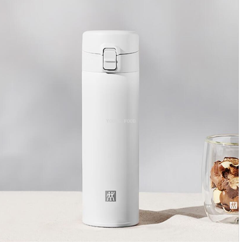 批发包邮！手办德国品牌双立人Enjoy 柔光真空保温杯2件ZW-BP122细节图