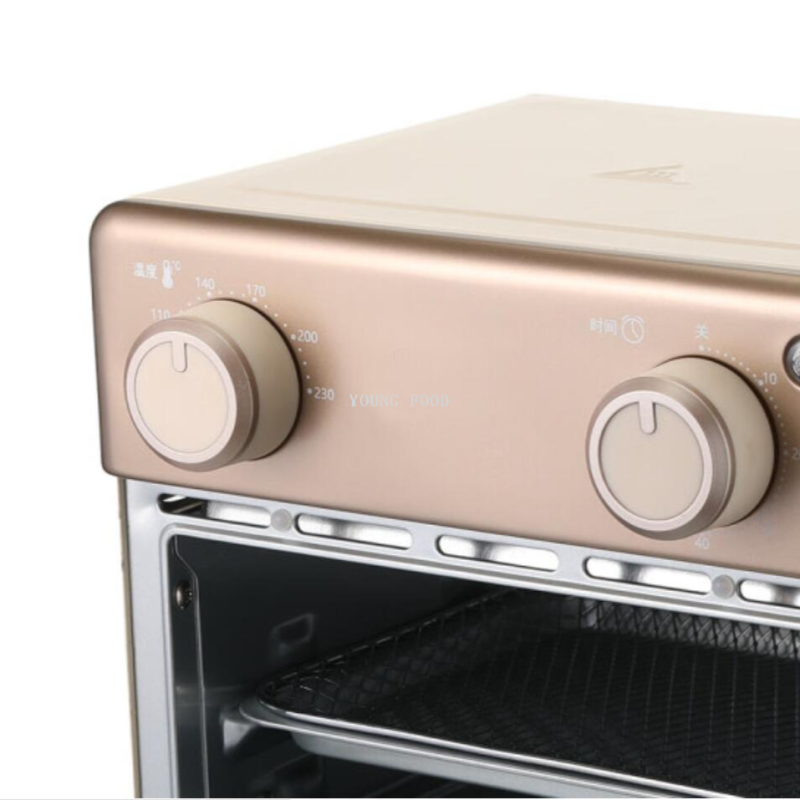 批发包邮!THERMOS电烤箱家用小型8L容量可视控温可定时EHA-5104A详情图3