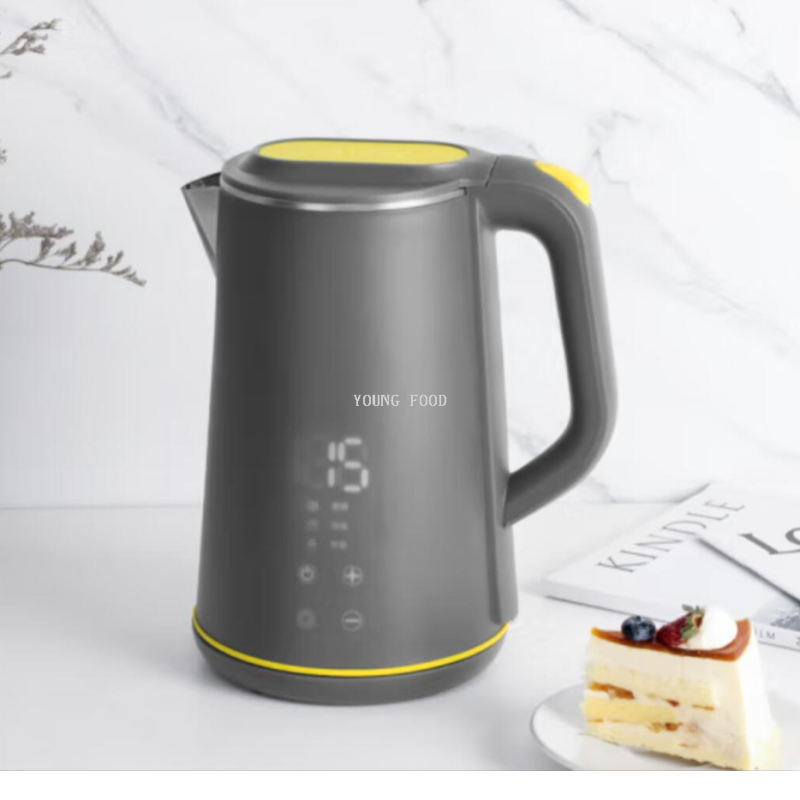 Free shipping for wholesale! THERMOS Thermos Electric Kettle 1.6L Grey EHA-1326E-G figurine electrical appliance Item Picture