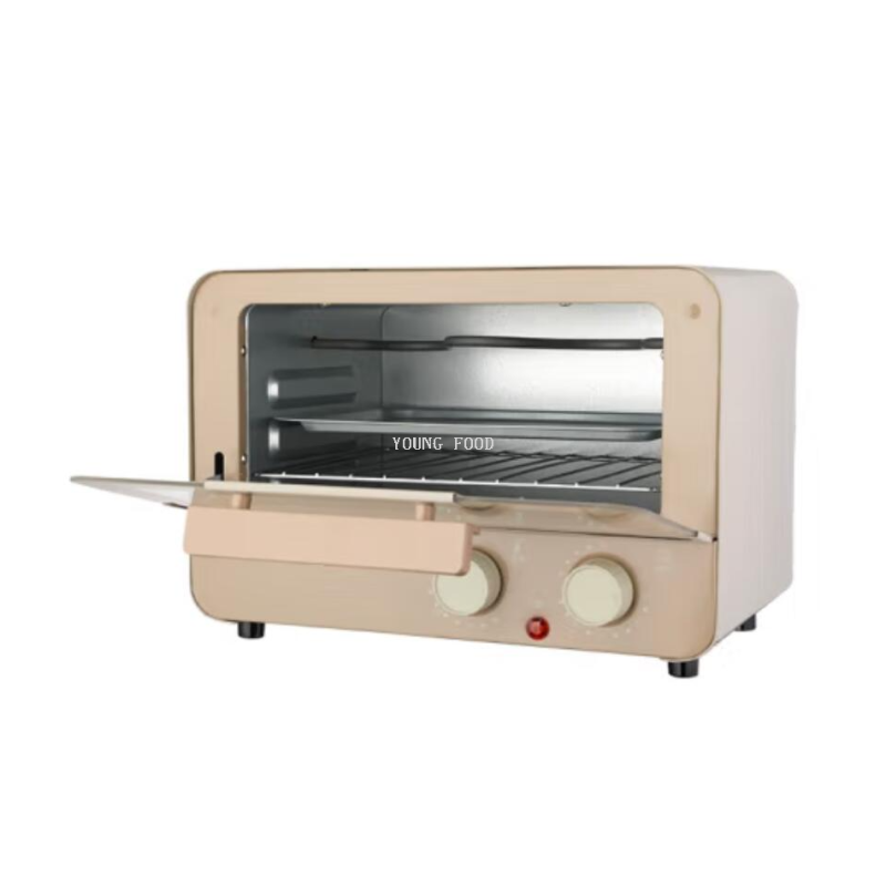 Free shipping for wholesale! THERMOS Thermos Electric Oven Mocha Brown 8L EHA-5117A Smart Small appliance Application Scenario