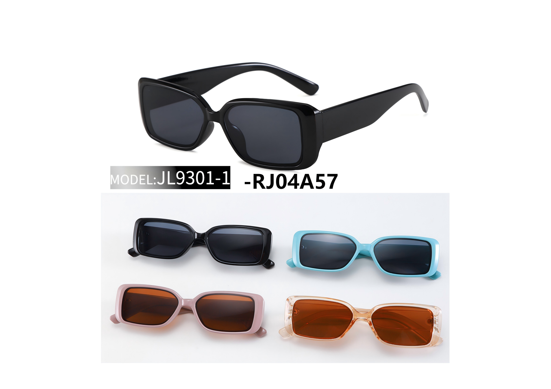 ins Harajuku style rectangular sunglasses, retro disco, hip-hop and funny photo sunglasses, high-end small frame