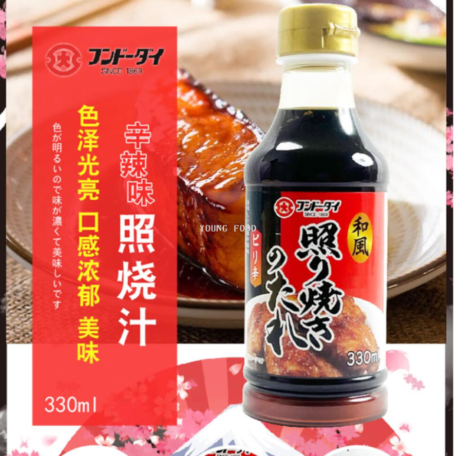 批发包邮！日本大字日式照烧汁 辛辣味330ml 进口调味品零食手办细节图