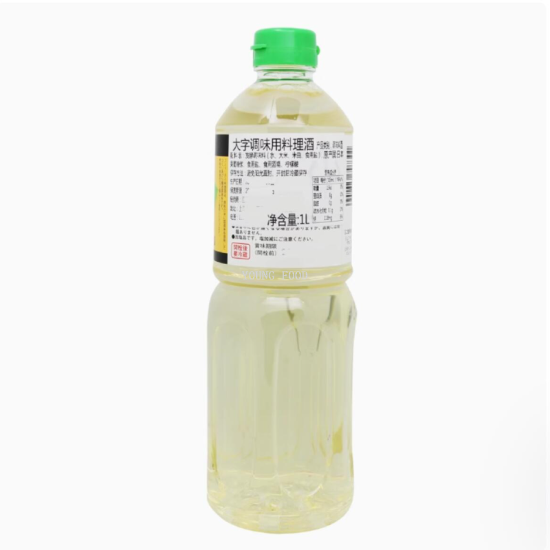 Free shipping for wholesale! 1L Japanese large-character seasoning cooking wine, imported condiment figurine, dipping sauce, stir-frying seasoning Specification image