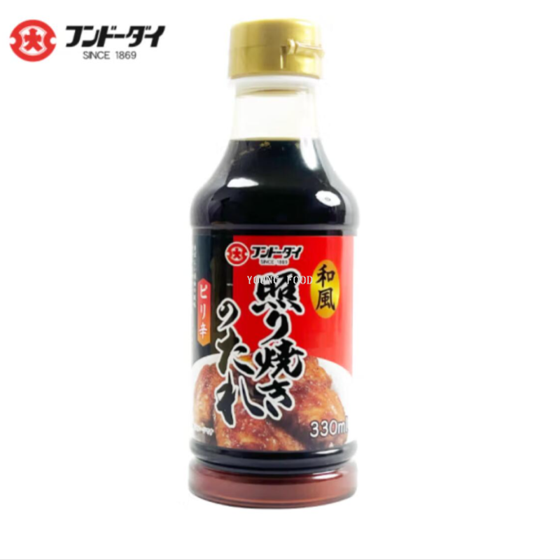 批发包邮！日本大字日式照烧汁 辛辣味330ml 进口调味品零食手办