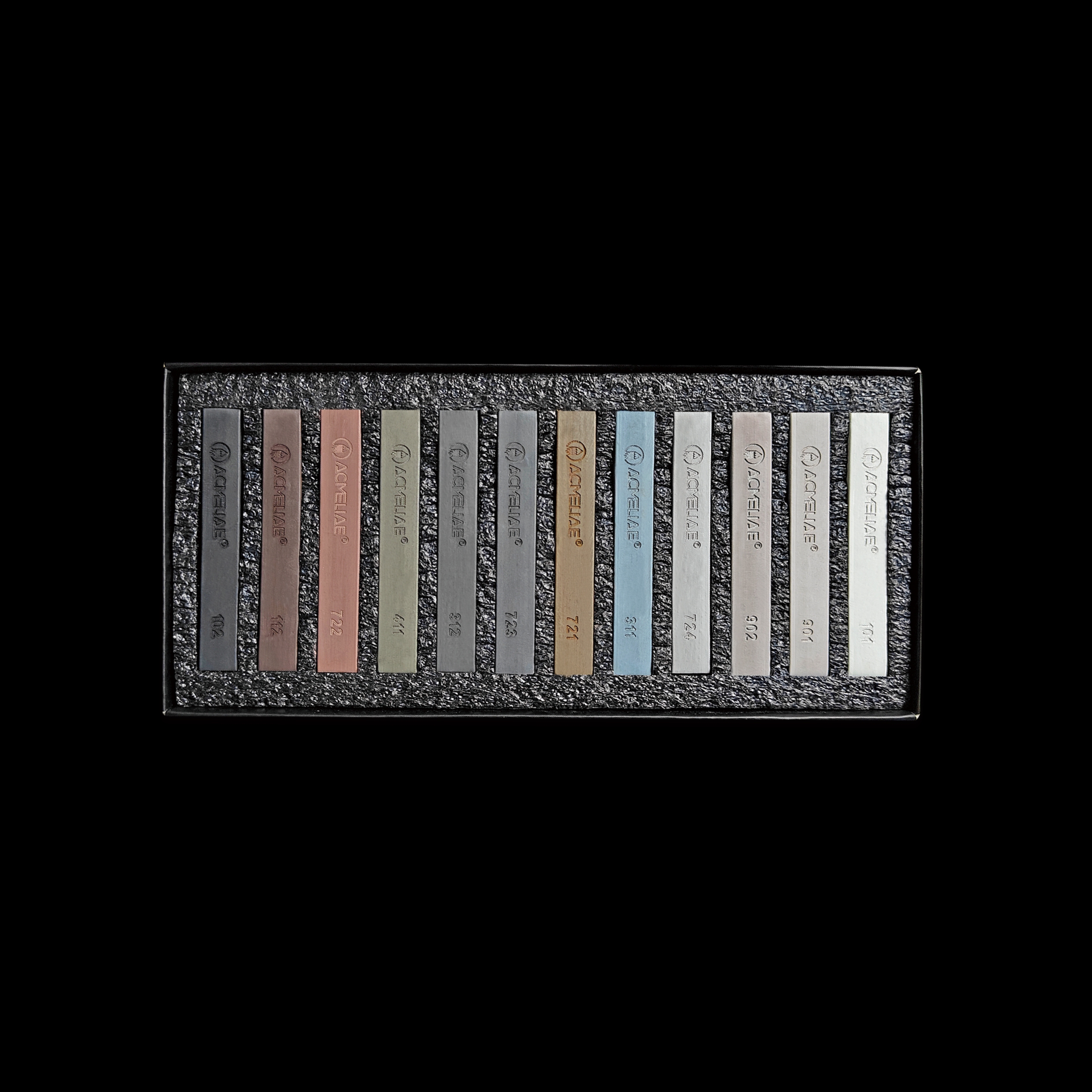 ACMELIAE SPG-12 Color Soft Pastel(Grey Tones) Specification drawing