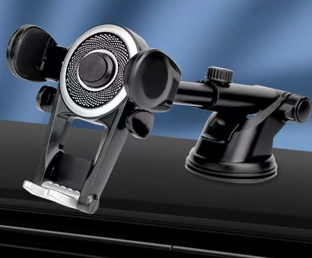 车载手机支架/汽车手机支架/支架带吸盘/车载导航支驾/网红车载手机支架白底实物图