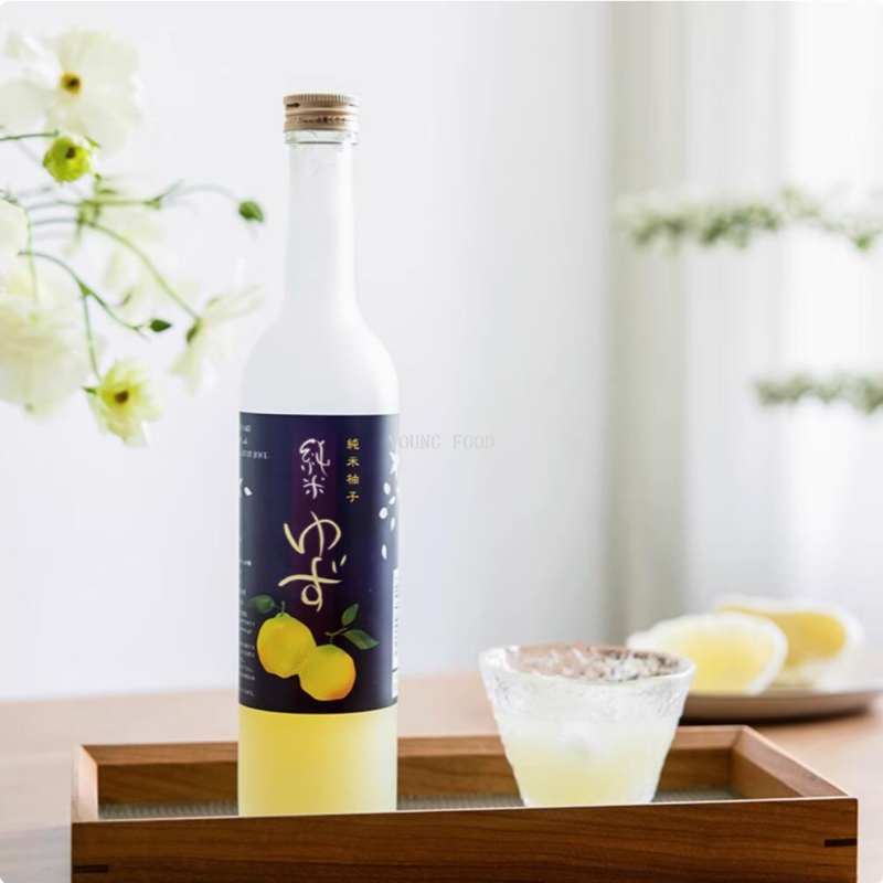 Free shipping for wholesale! Japanese Shiroku Junmai Yuzu Sake 500ml Snack Figurine Ladies Fruit Wine Liqueur Application Scenario