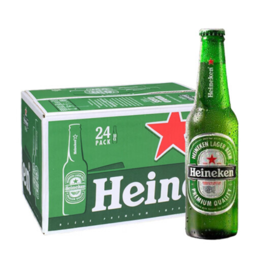Free shipping for wholesale! Original imported Heineken 330ml imported figurine beer, wine and spirits