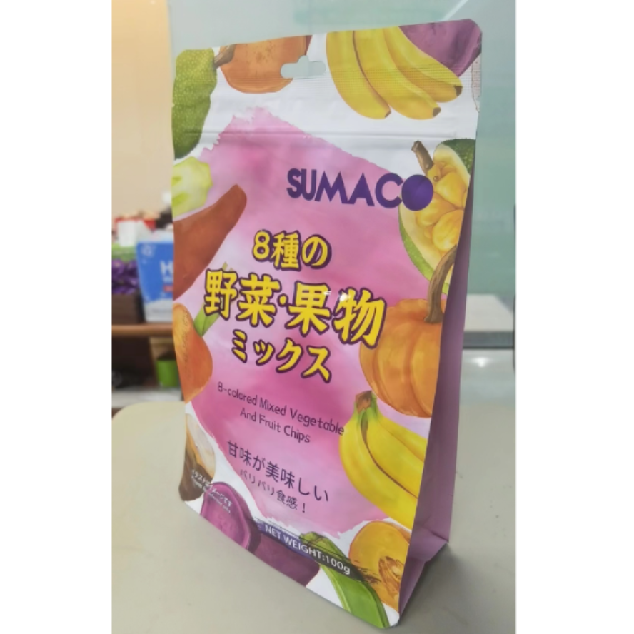 Free shipping for wholesale! Vietnamese Sumago dried jackfruit 100g, eight-color dried fruits and vegetables, imported general merchandise snack