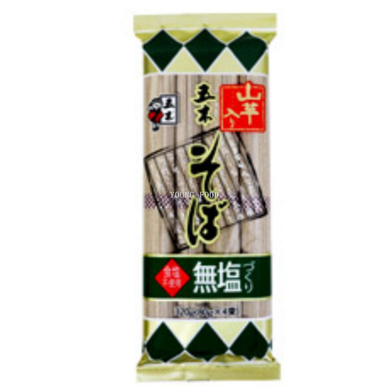 批发包邮！日本进口五木无盐山药风味荞麦面（生干面制品）320g