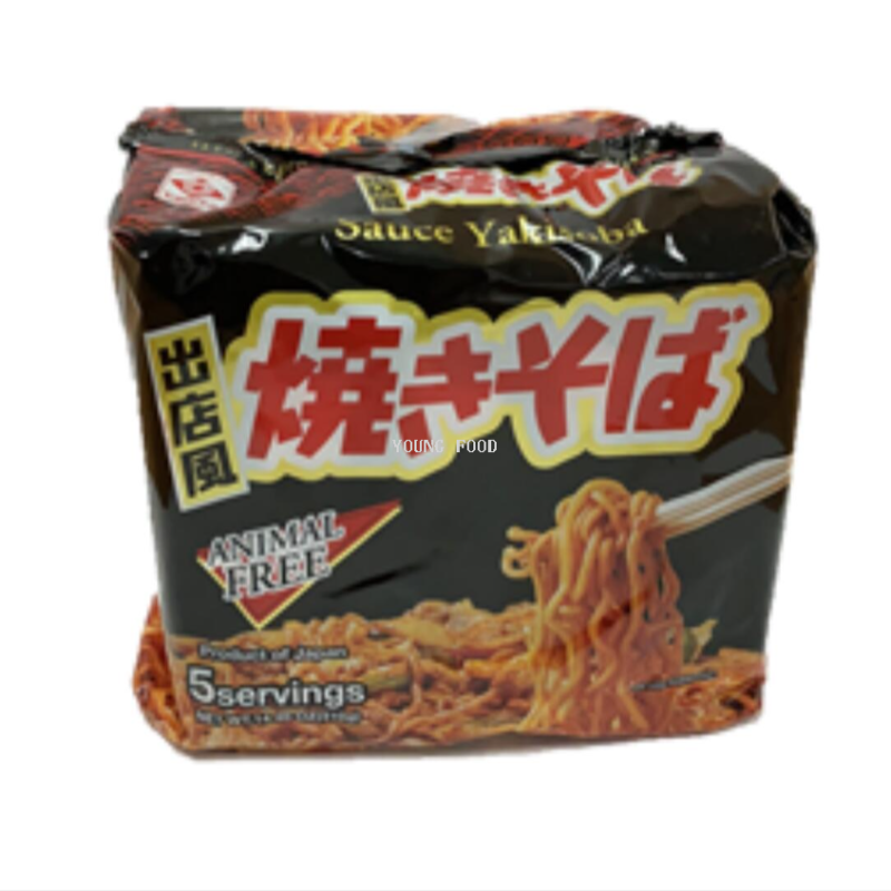 Free shipping for wholesale! Dongwan Sauce Flavored Fried Noodles (5-pack) 410g figurine instant Noodles as a snack