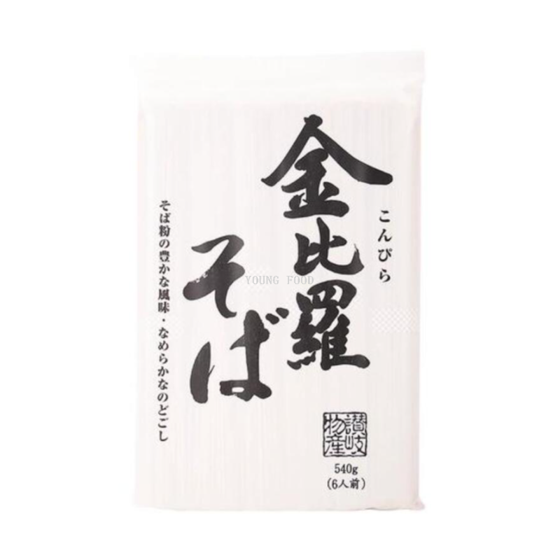 Free shipping for wholesale! Japanese imported Sanuki Kinhira soba noodles 540g, high-end imported noodle figurines and snacks
