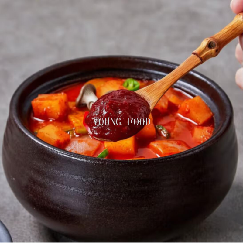 包邮批发!韩国进口零食手办 清净园淳昌辣椒酱 极辣)(盒)200g详情图5