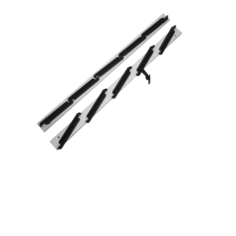 铝合金双拉杆百叶窗支架卫生间浴室透气遮阳玻璃活动支架手摇窗器