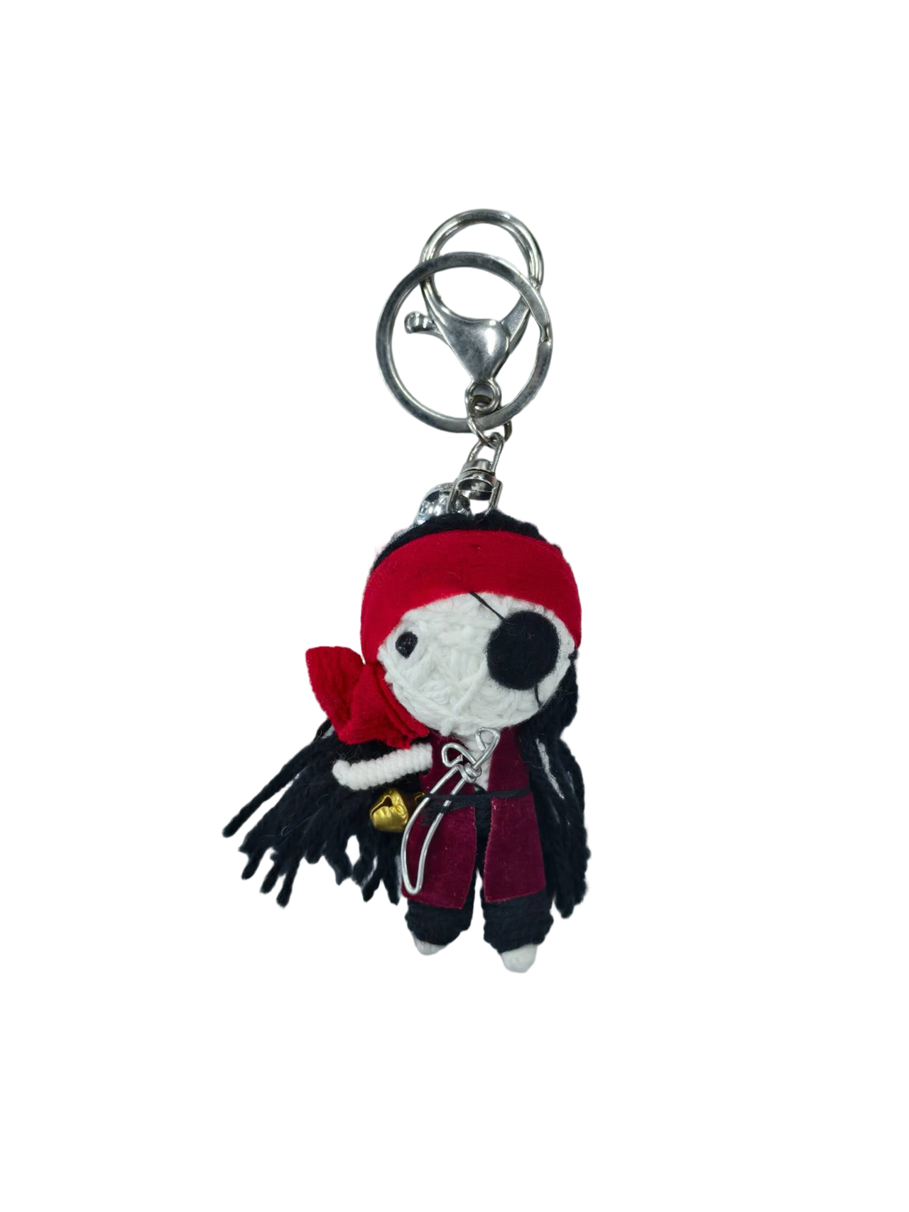 纯手工制作毛线恶毒巫婆娃娃公仔节日装饰气氛礼品钥匙扣万圣节