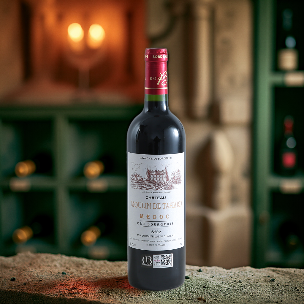 法国波尔多梅多克中级庄喜福莱干红葡萄酒