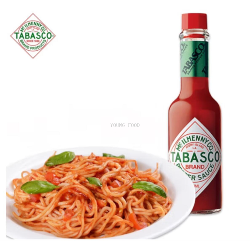 Free shipping for wholesale! 60ml of imported snack condiment, American chili sprouts, garlic-flavored chili sauce Specification image