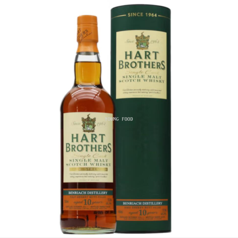 批发 哈特兄弟本利亚克10年单一麦芽苏格兰威士忌700ml 57.5%vol