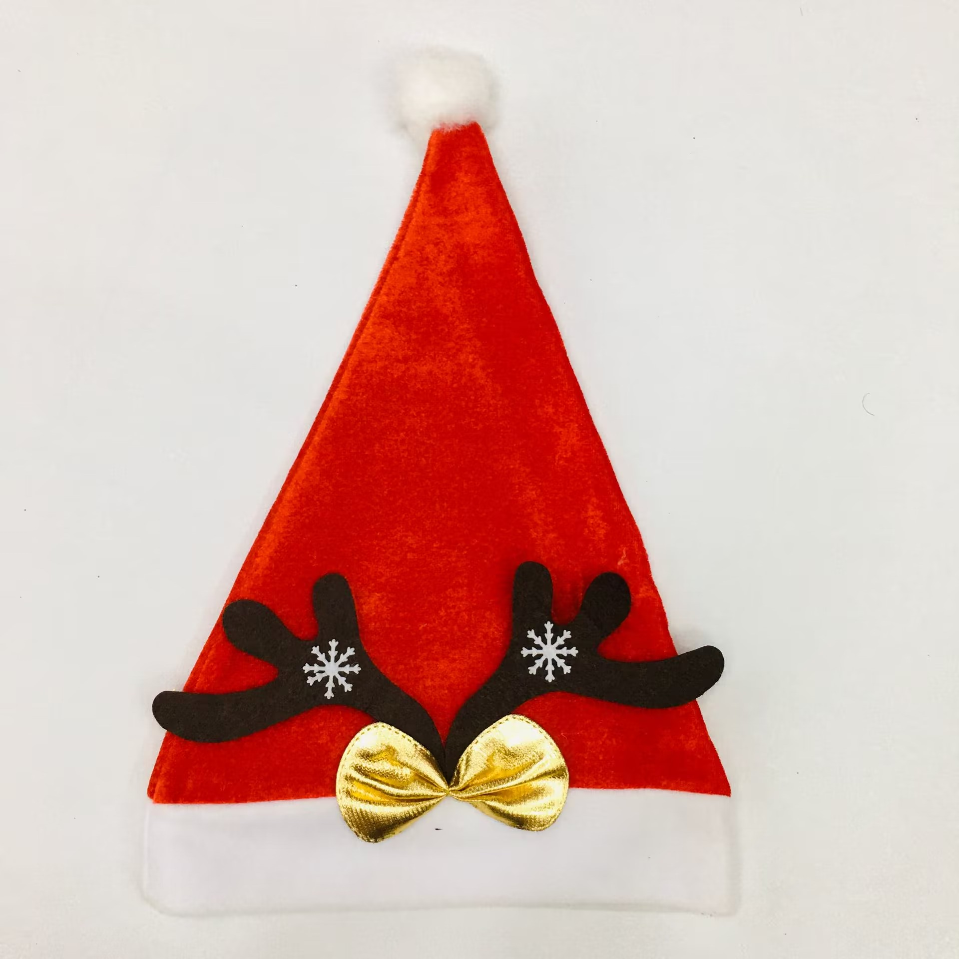 圣诞节帽子成人红色圣诞老人装扮头饰圣诞节礼物圣诞帽鹿角帽