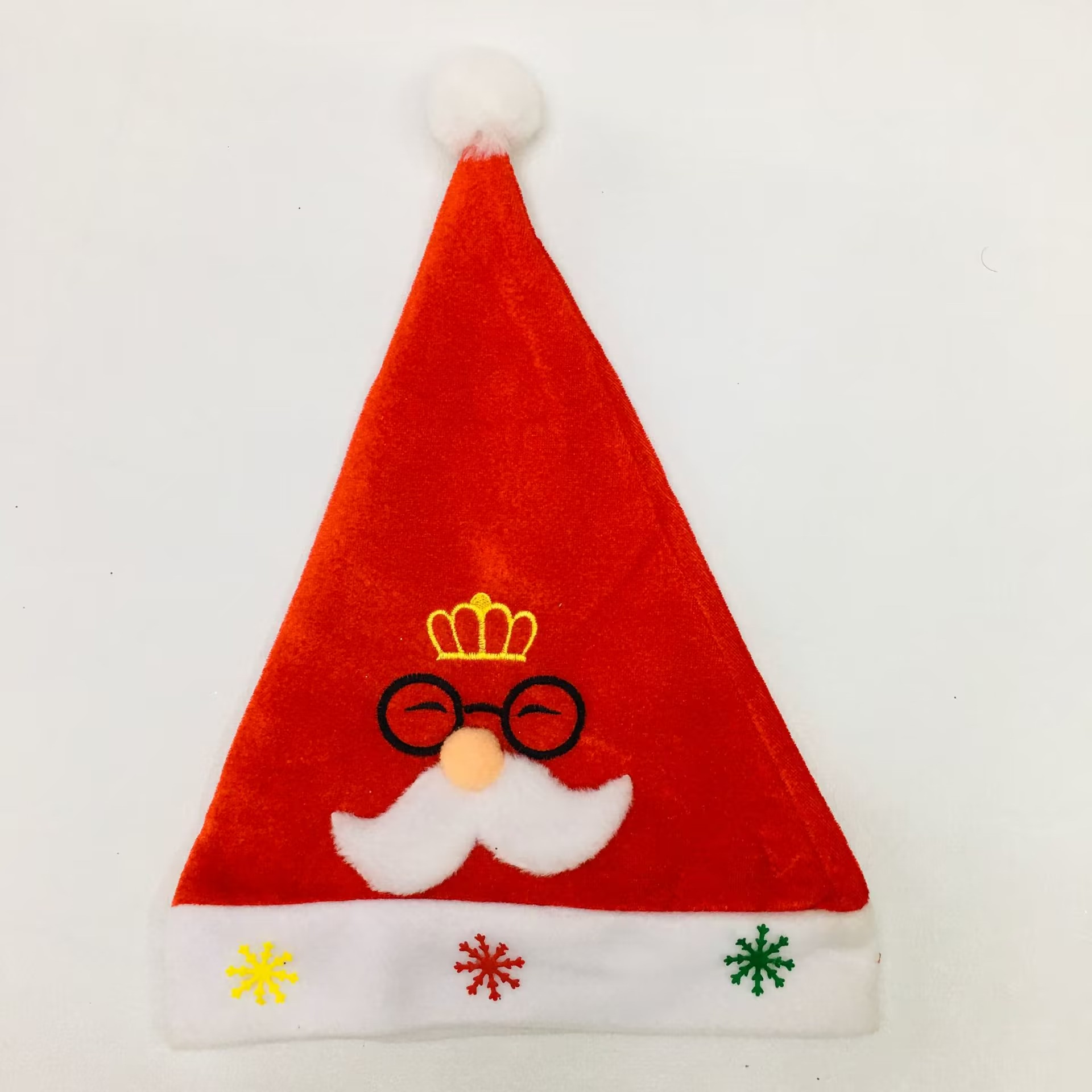 Christmas hats for adults and children, red cartoon Santa Claus costume headwear, Christmas gifts, Christmas hats Specification image