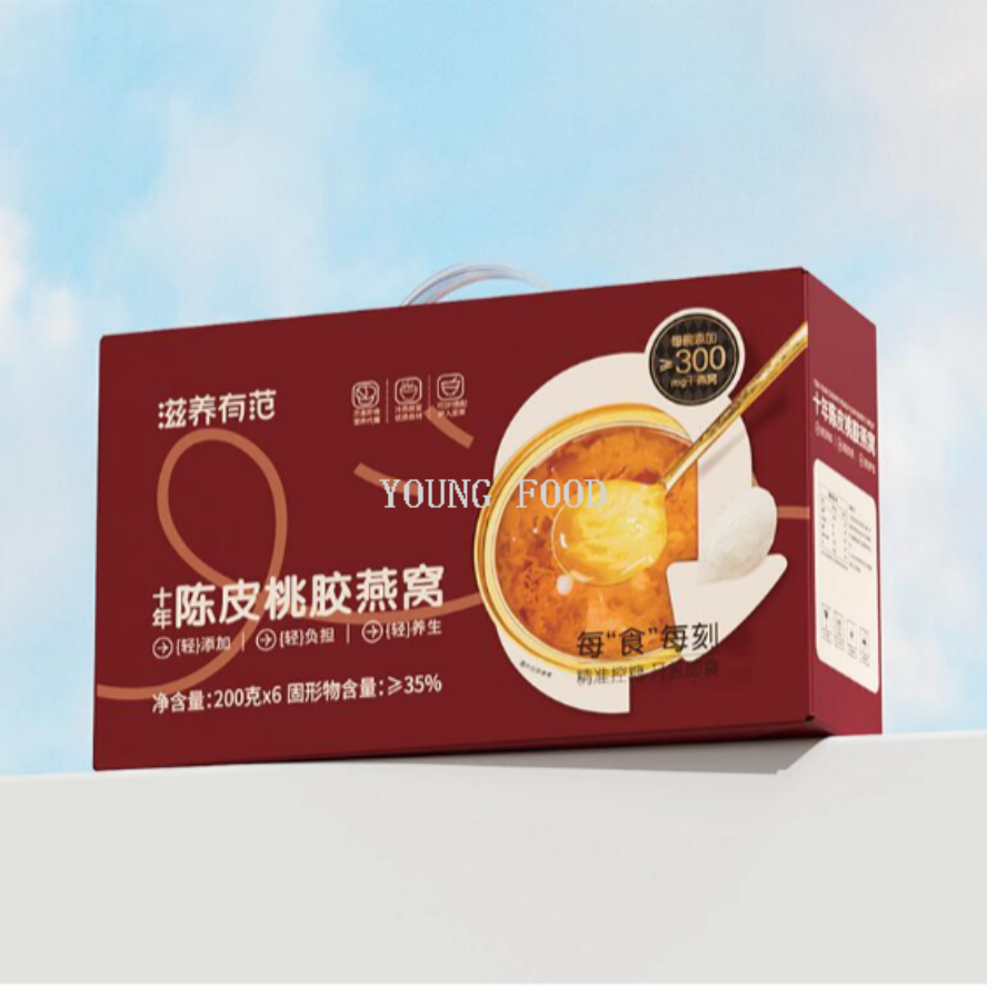 Free shipping for wholesale! Snacks, ladies' nutritional supplements, meal replacements, simple meals, vegetarian health products, coconut milk, peach gum, bird's nest details Picture
