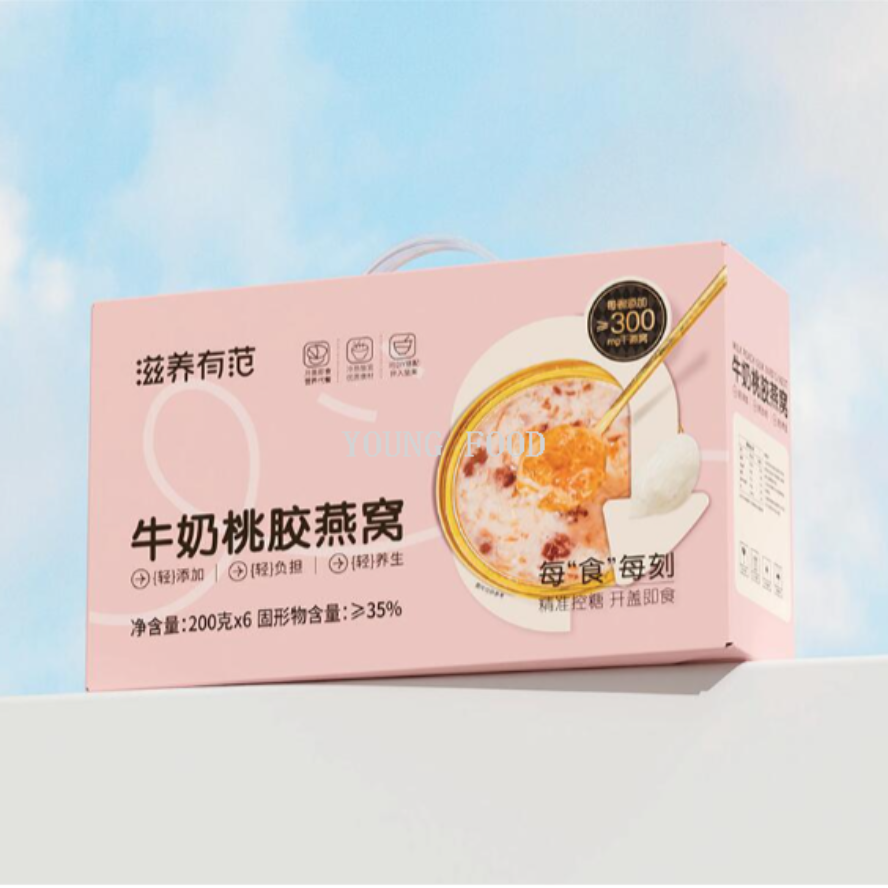批发包邮！休闲零食女士营养品替餐简餐素食保健品椰乳桃胶燕窝