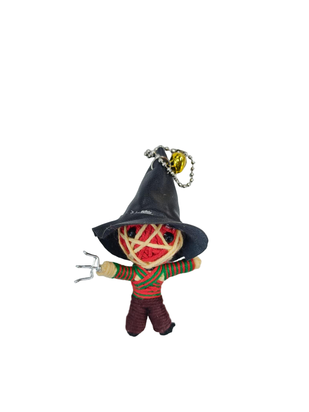 毛线巫毒娃娃创意挂件木乃伊钥匙扣公仔男女学生包挂情侣挂饰配饰