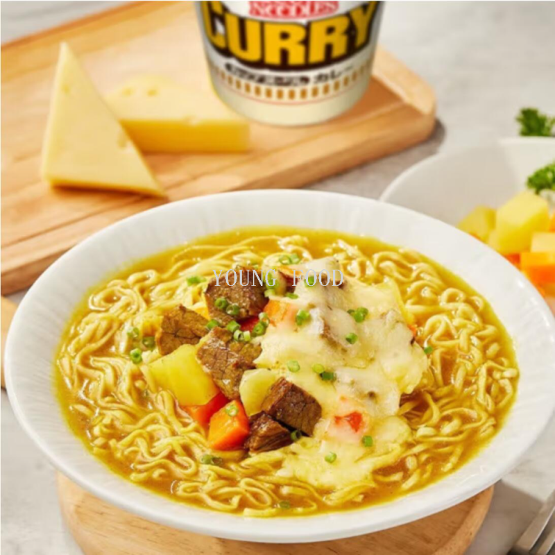 批发包邮！日本品牌工艺方便面零食泡面手办 合味道海鲜风味74g细节图