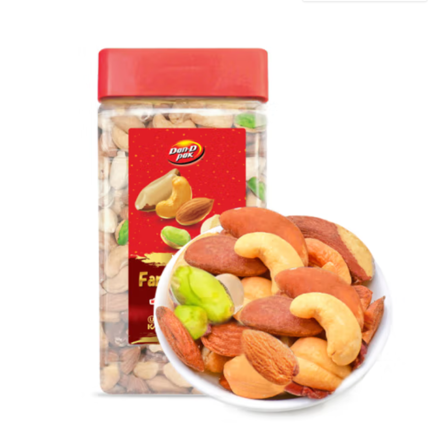 批发包邮！越南进口百货手办小零食坚果果仁丹帝烘烤原味腰果1kg详情3