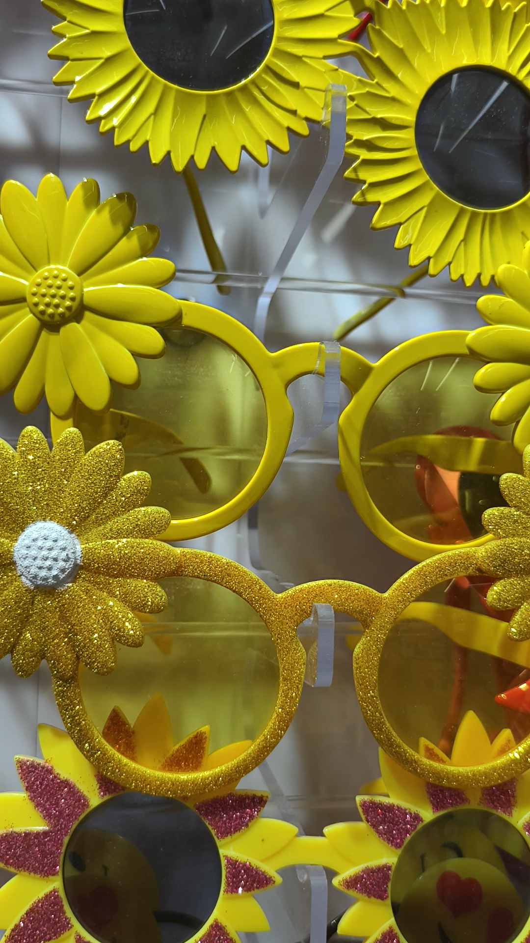 派对眼镜太阳花眼镜眼镜生日仙女棒圣诞节装饰配饰炫彩发光产品仙女棒生日圣诞眼镜详情图2