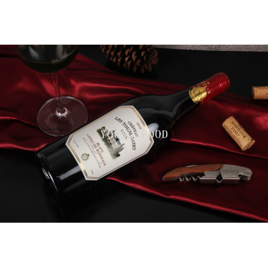 Free shipping for small orders! Figurine Chateau Berne Red Wine 750ml 14.5%vol/ Three-bottle gift box set details Picture