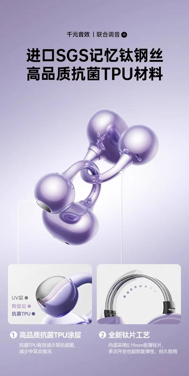 Aima Emma Aima Emma Headphones, Bluetooth Headphones, Clip Style, 2025 New Bestseller, High Appearance Level, Great Gift, High Sound Quality Aima Headphones Application Scenario