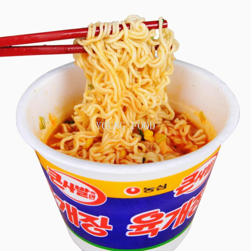 Free shipping and zero shipments! Korean imported snacks, fast food, instant noodles, Nongshim beef flavored large bowl noodles 110g, general merchandise figurines Application Scenario