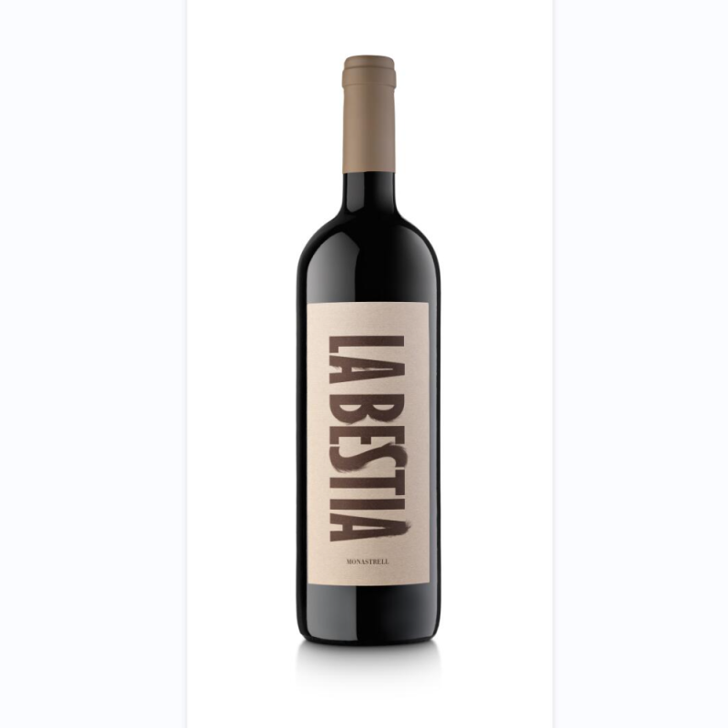 Free shipping! Lagan Flower Estate Bass Dry Red Wine, 2016, Humia Region, Spain, 750ml