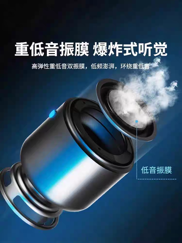 Aima Emma Aima Emma Bluetooth Speaker, Waterproof, Compact, Portable, Exquisite And Fashionable Bluetooth Mini Speaker Application Scenario