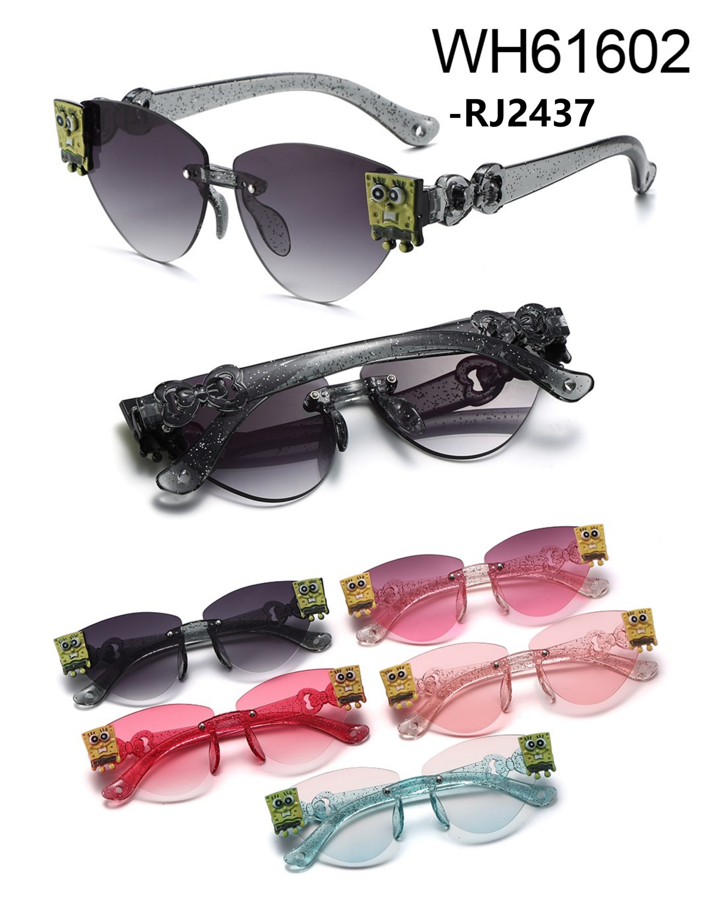 海绵宝宝可爱卡通儿童太阳眼镜    多色可选