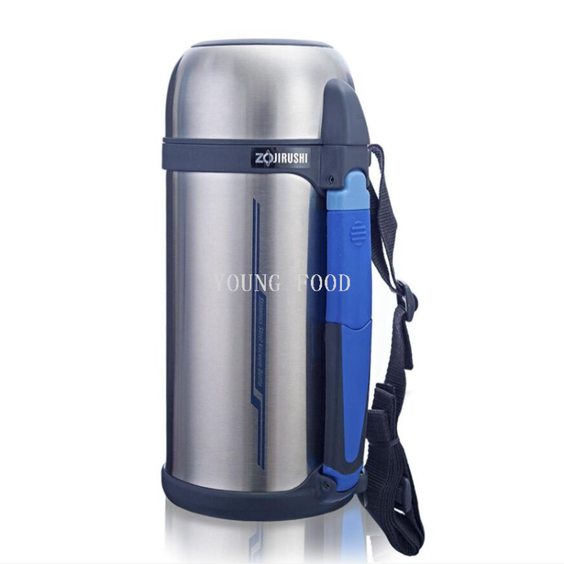 包邮!日本象印水壶zojirushi保温壶不锈钢附杯盖保温瓶SF-CC15详情7