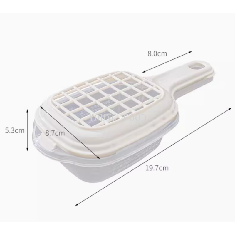 包邮 微波炉年糕加热盒日本INOMATA蒸盒蒸笼豆腐沥水盒水果清洗盒