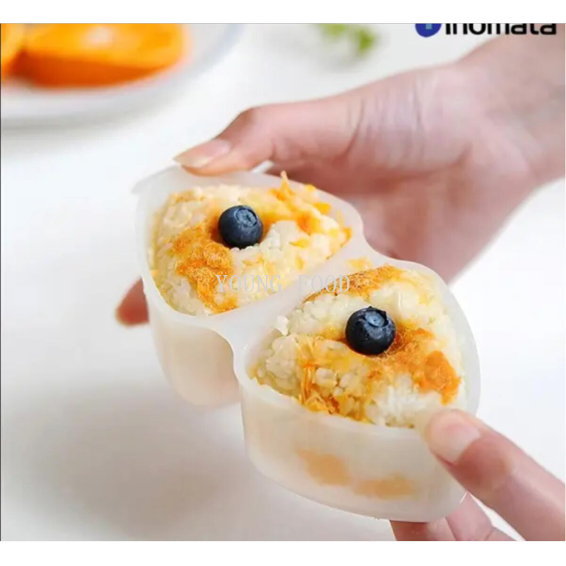 包邮！日本进口厨房用品创意生活百货 INOMATA 塑料寿司模具2个形